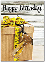 Select a verse or write your own. Construction Gift Birthday Card D8079D-Y